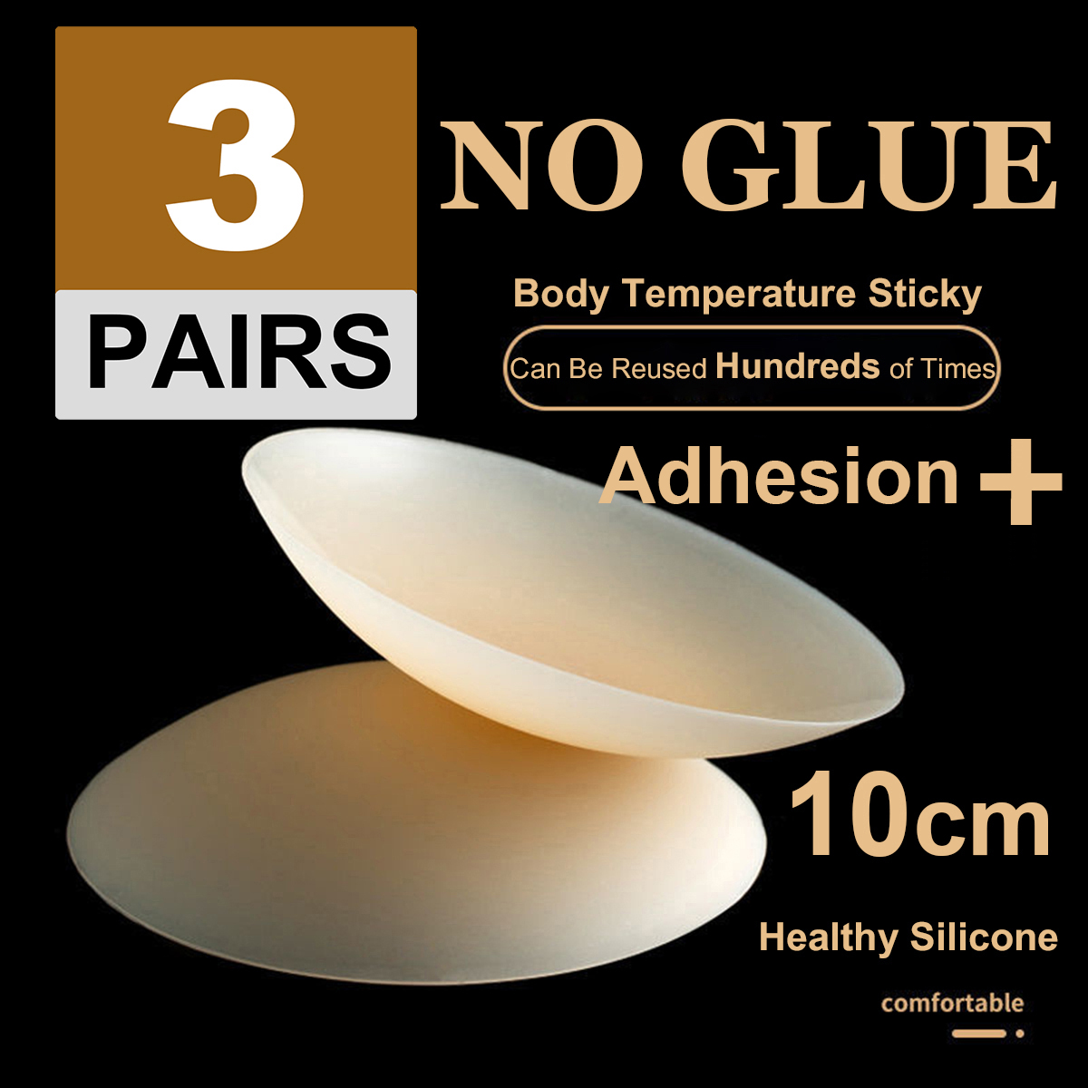 Nipple Cover Pasties - 3 Pasang Penutup Puting Tanpa Lem