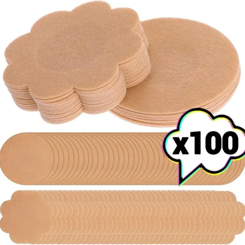 Nipple Cover Pasties - Aksesori Bra wanita, 10/100 buah penutup